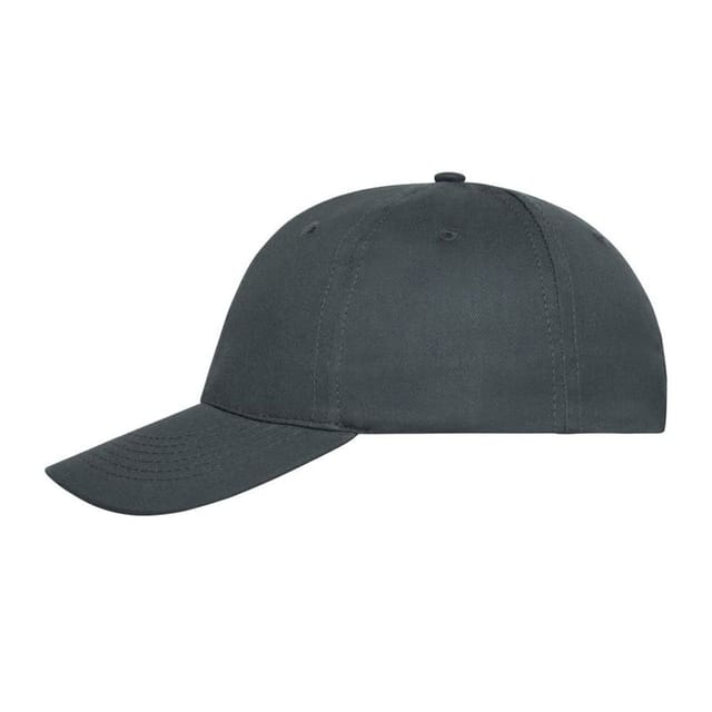Myrtle Beach Myrtle Beach Men's 6 Panel Cotton Baseball Cap in Dark Grey - 3