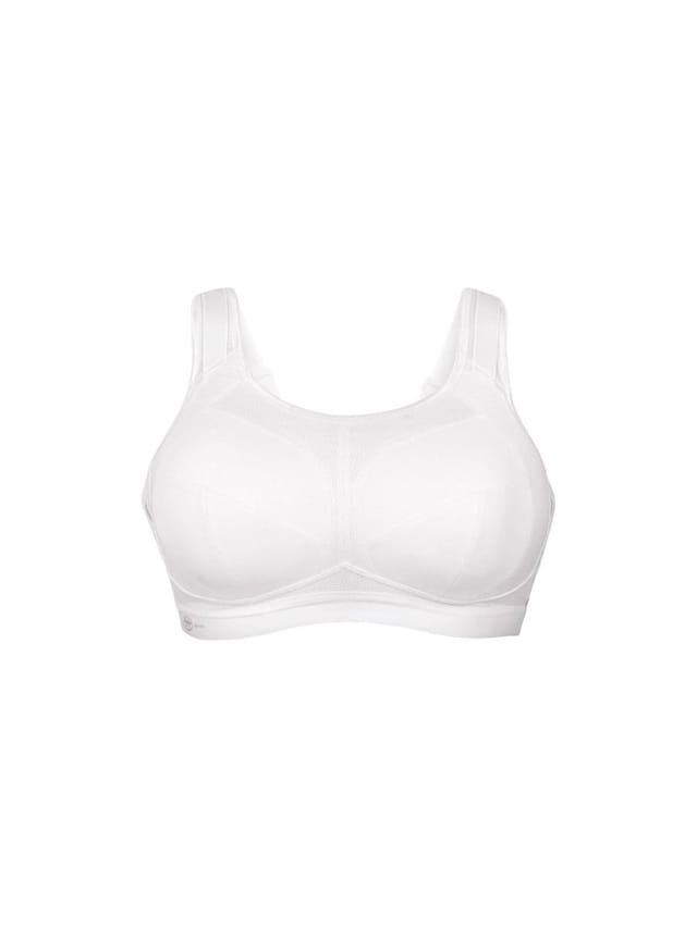 Anita Anita Women's Active Extreme Control F-K Sports Bra in White - 3
