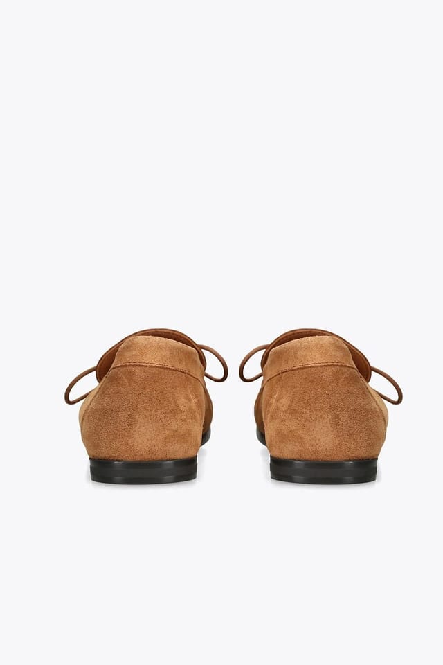Steve Madden STEVE MADDEN Women's 'Yaira Tan Suede' Suede Flats - 3