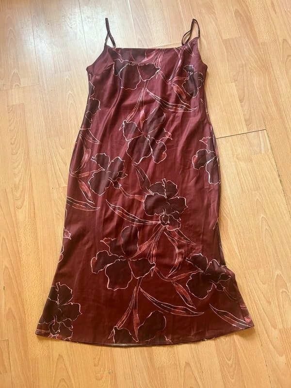 ASOS ASOS floral satin slip dress