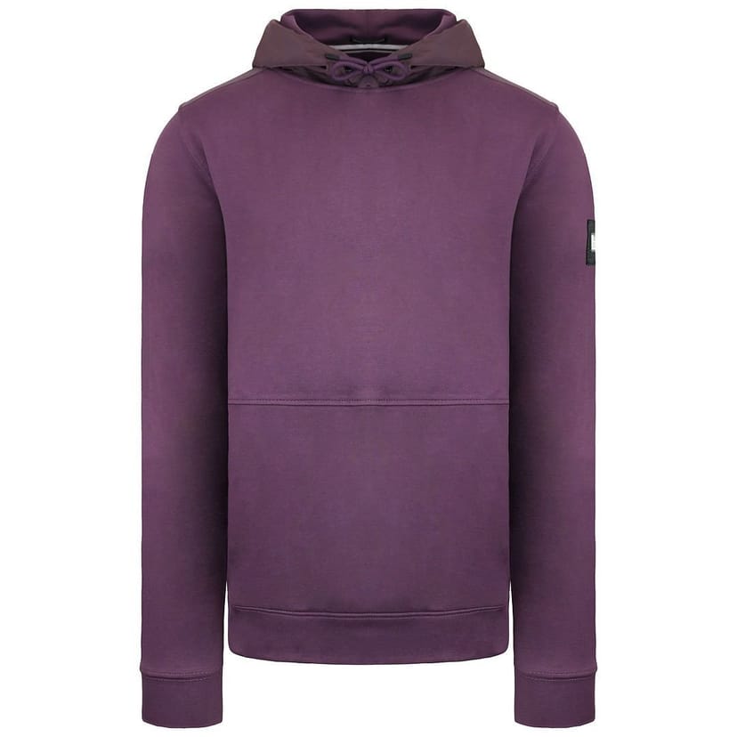 Weekend Offender Weekend Offender Men's Long Sleeve Dark Grape El Caminito Hoodie in Purple - 1