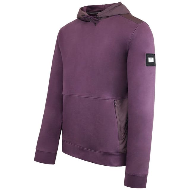 Weekend Offender Weekend Offender Men's Long Sleeve Dark Grape El Caminito Hoodie in Purple - 2