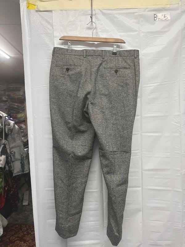 Taylor & Wright Grey Wool Suit Trousers Size W36 L33