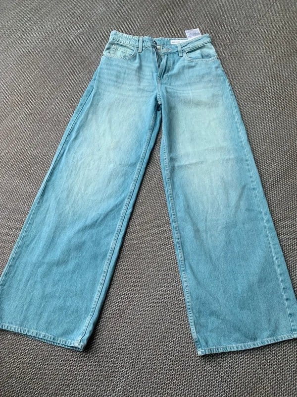 Bershka Bershka low rise wide leg jeans - 1