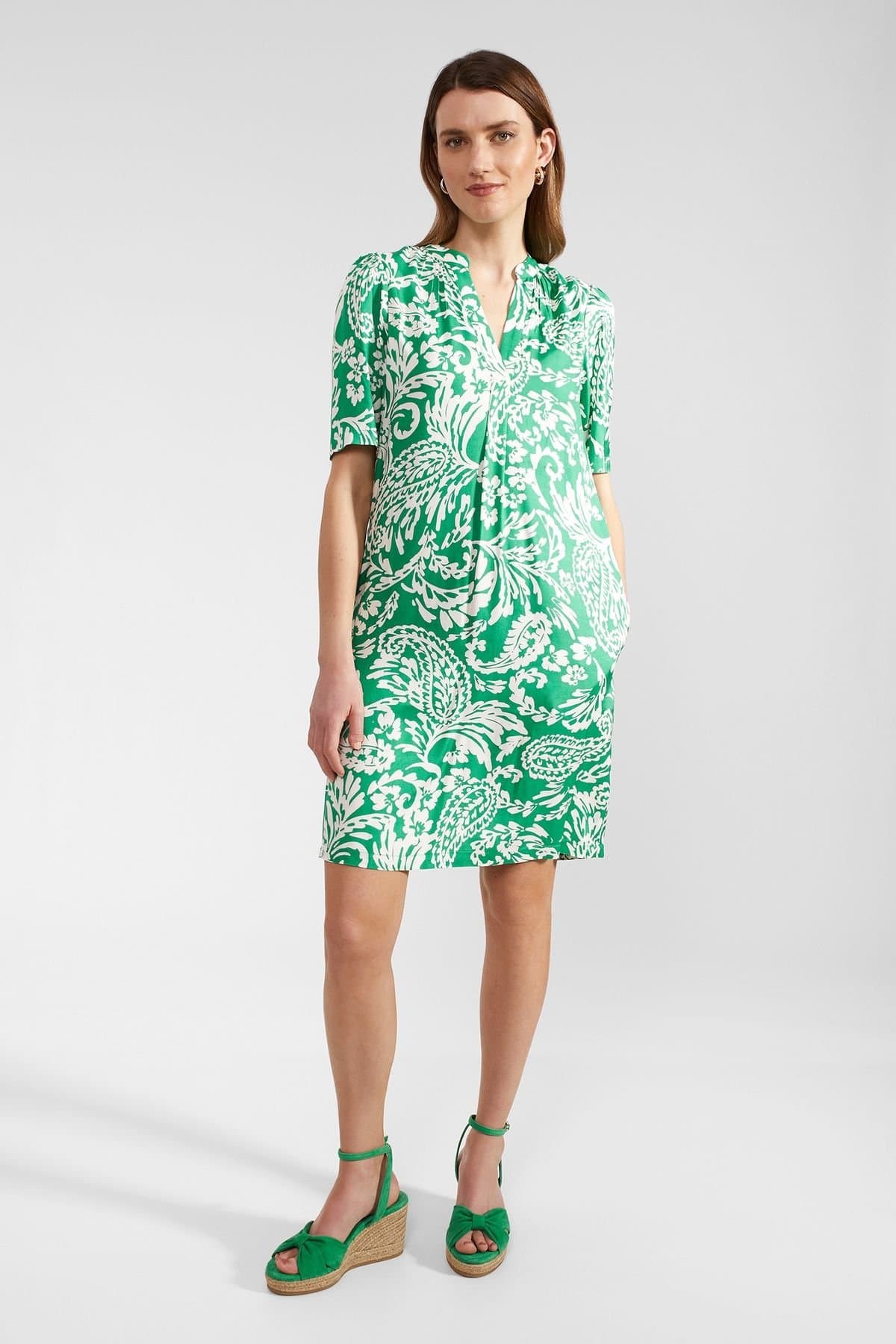 Hobbs London Hobbs London Women's Lucille Dress in Green