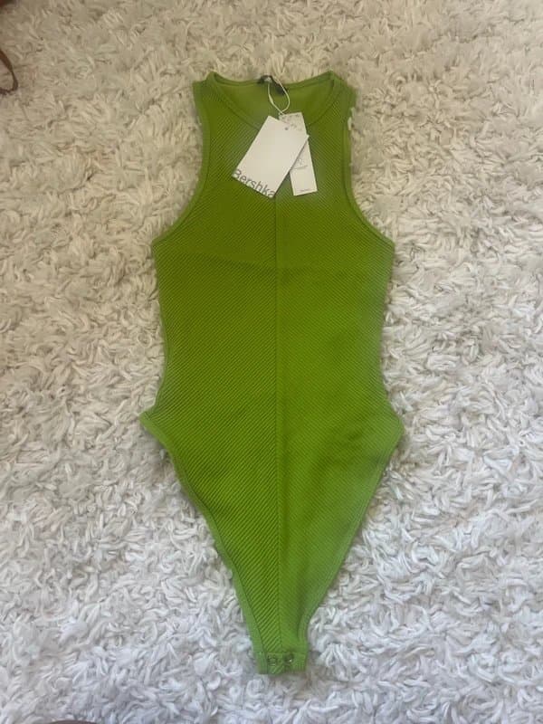 Bershka Bershka bodysuit green