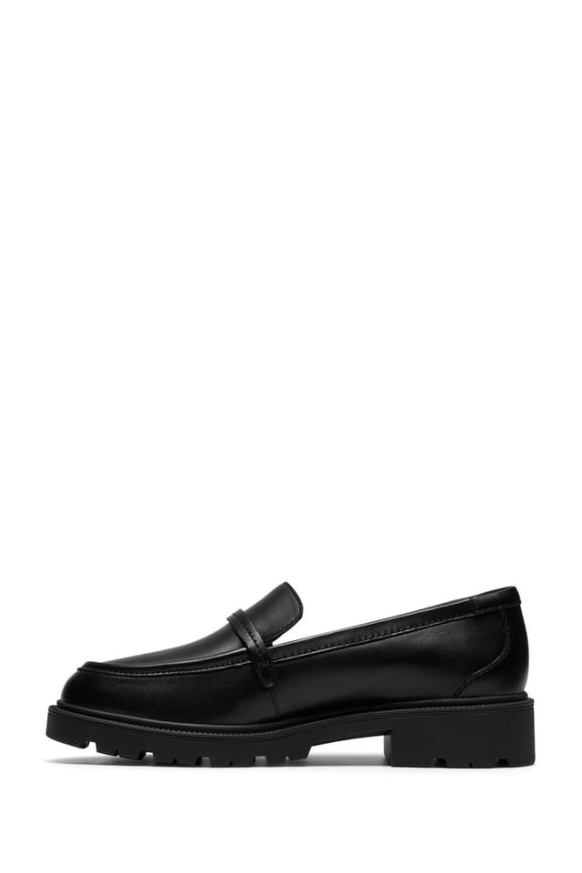 Clarks Clarks Women's Code L Step Leather Shoes Black - 2