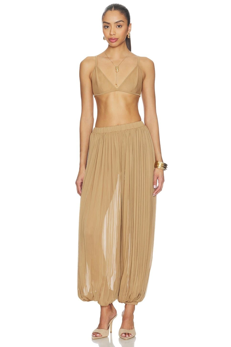 revolve Mosi Chiffon Top & Pant Set