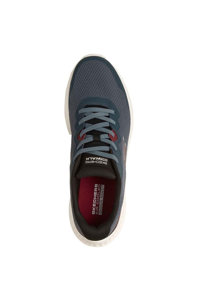 Skechers Skechers Men's GO WALK Now - Viligent Trainers in Dark Grey - 3