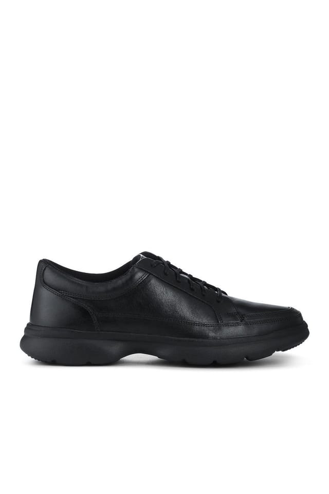 Pavers Pavers Men's Lightweight Cushioned Casual Laced Shoes in Black - 2