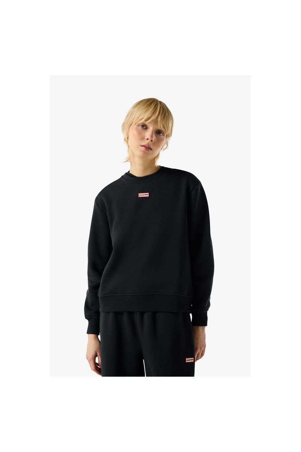 Hunter Hunter Women's RL Essentials Crew Sweatshirt in Black