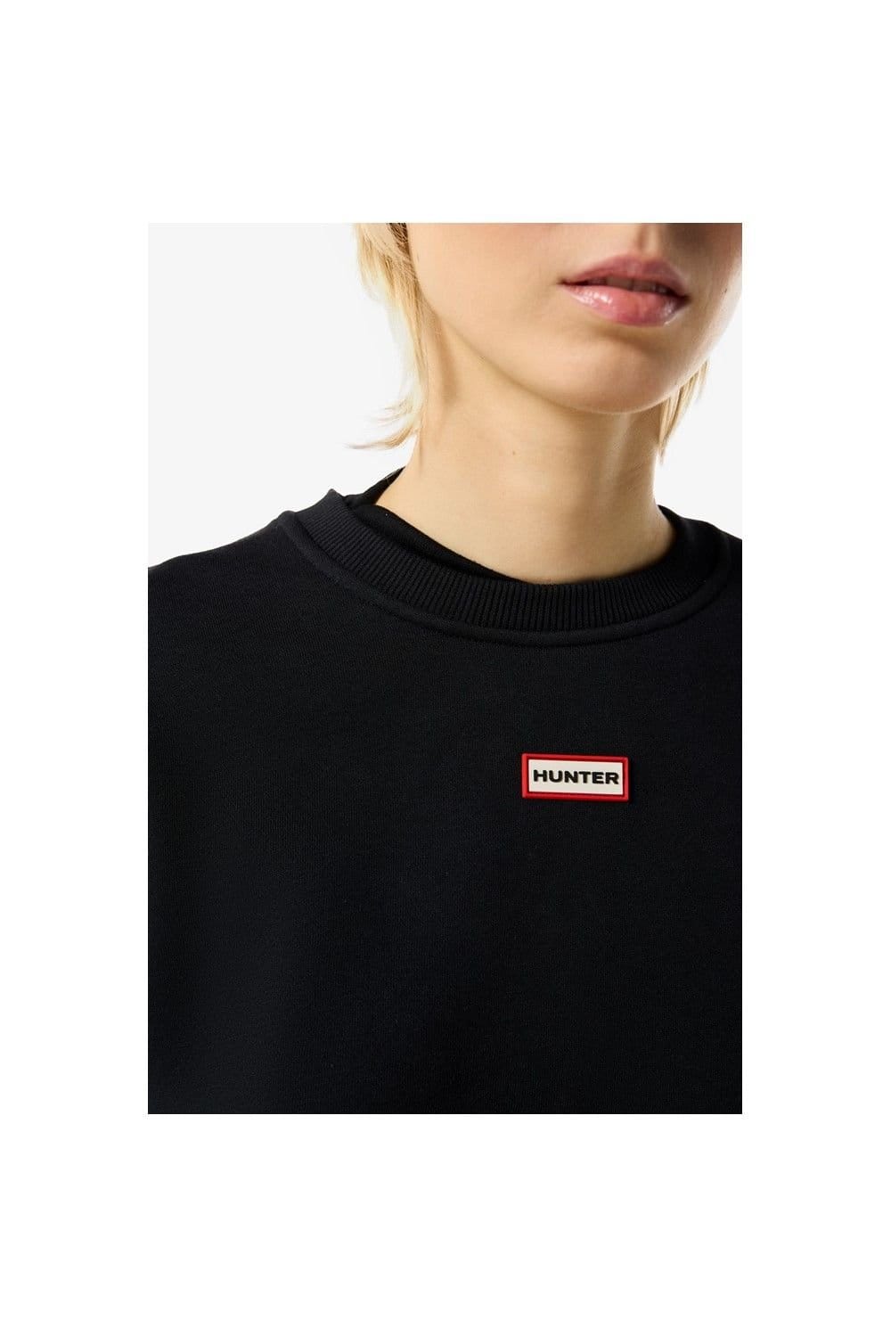 Hunter Hunter Women's RL Essentials Crew Sweatshirt in Black - 4