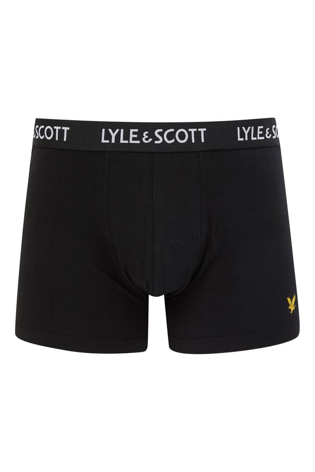 Lyle & Scott Lyle & Scott Men's Miller 5 Pack Core Trunks Black - 2