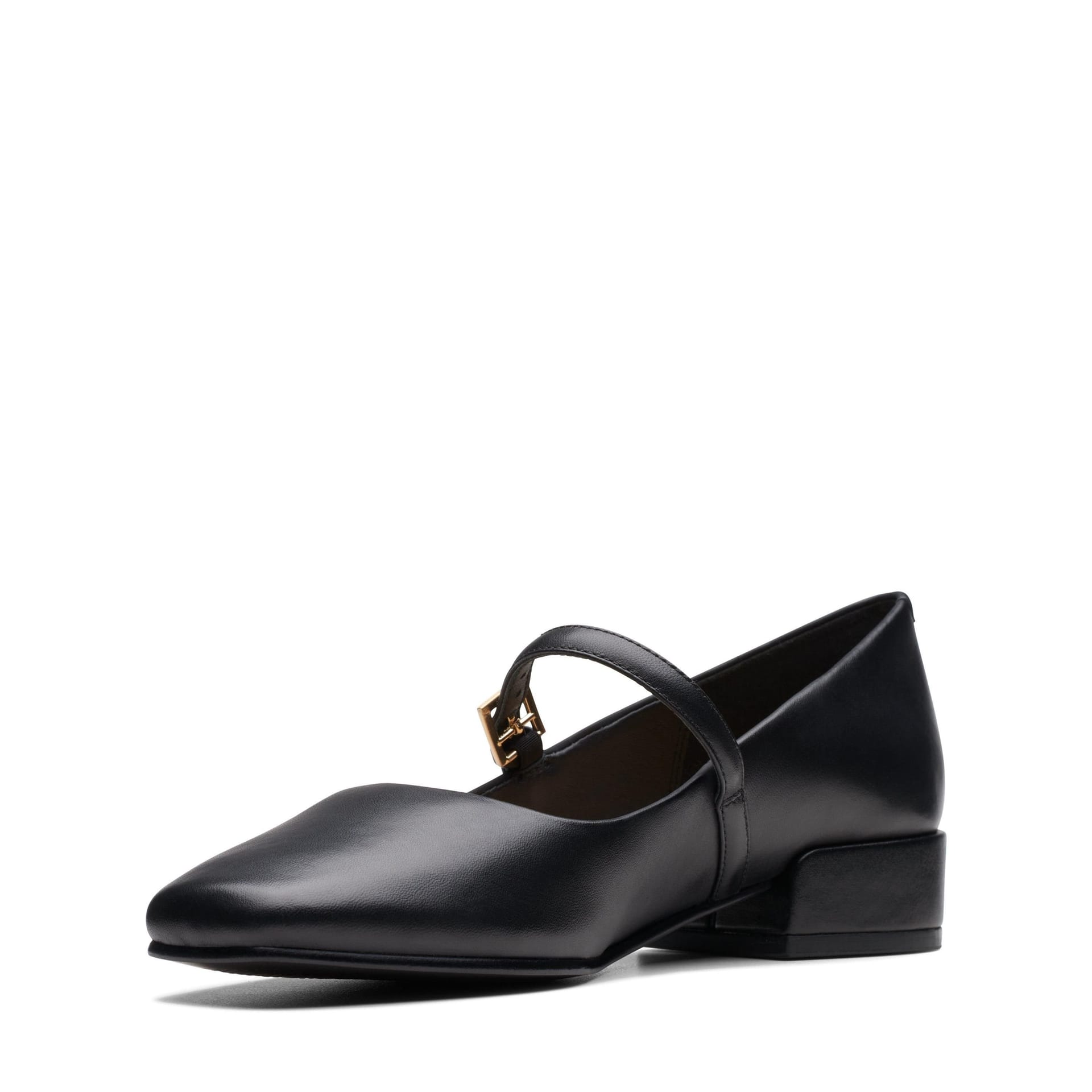 Clarks Clarks Women's Seren 30 Buckle Black Leather Mary Jane - 4