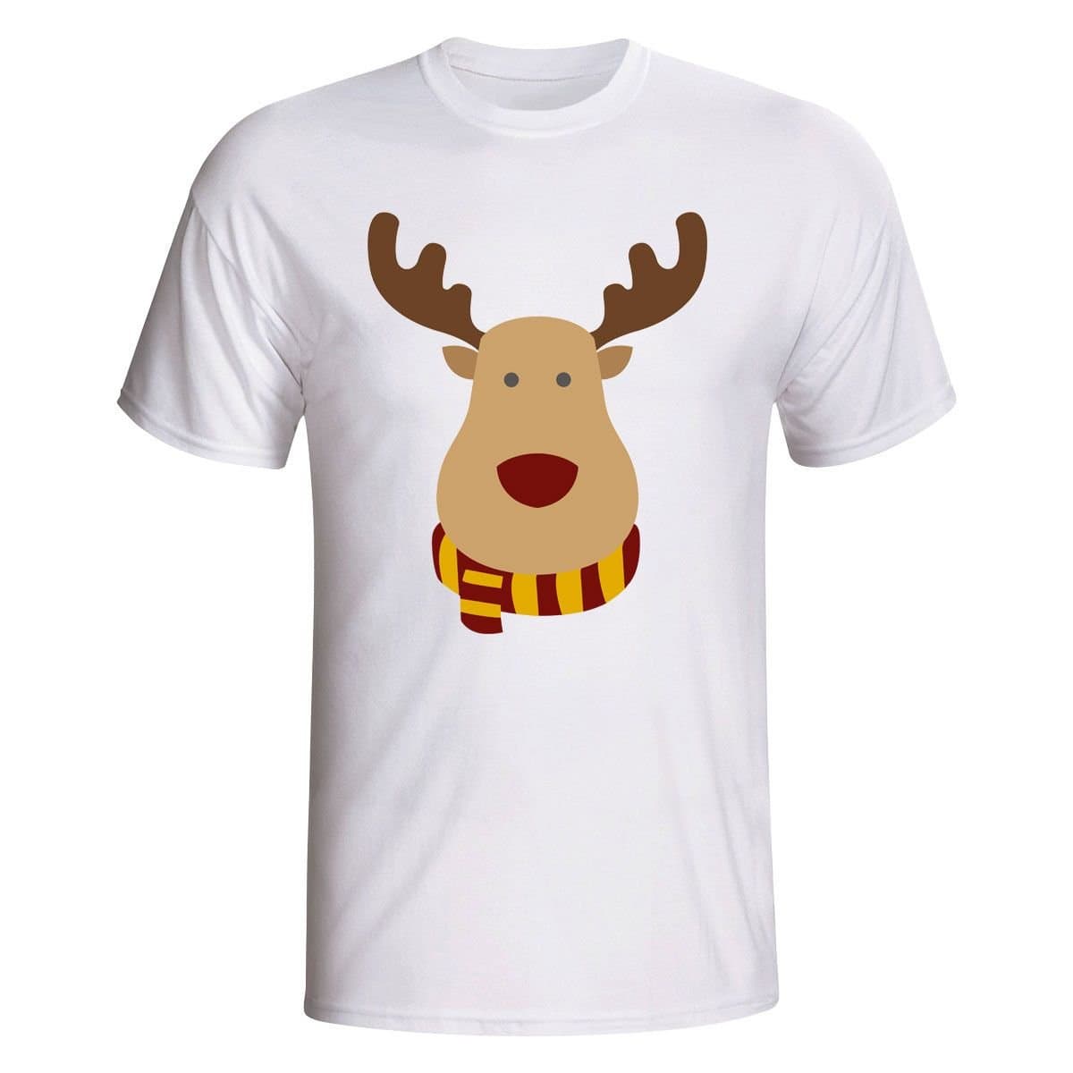Motherwell Motherwell Men's Rudolph Supporters T-Shirt in White