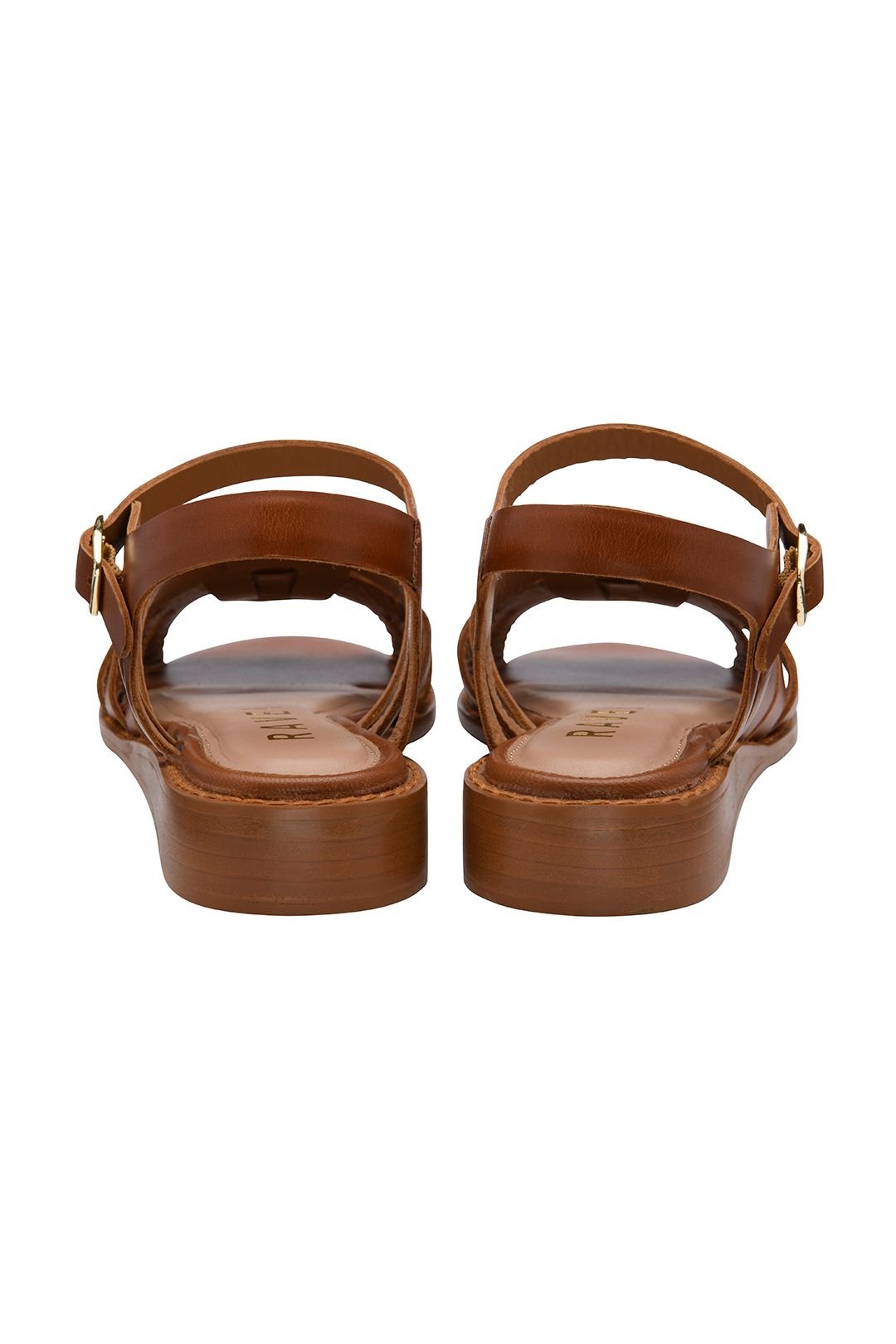 Ravel Ravel Women's Tan Leather 'Dilston' Fisherman Sandals - 3