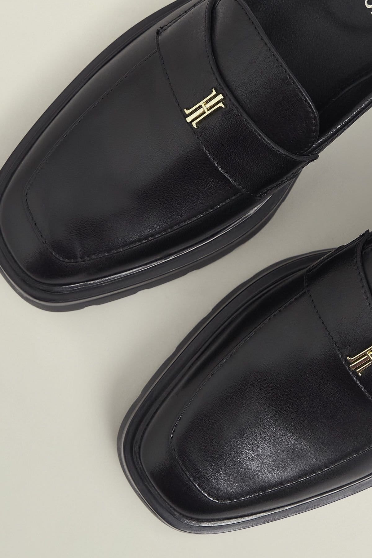 Hobbs London Hobbs London Women's Platform Penny Loafer in Black - 4