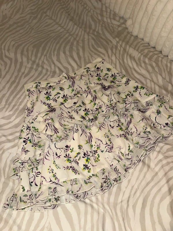 Topshop Topshop chiffon floaty skirt