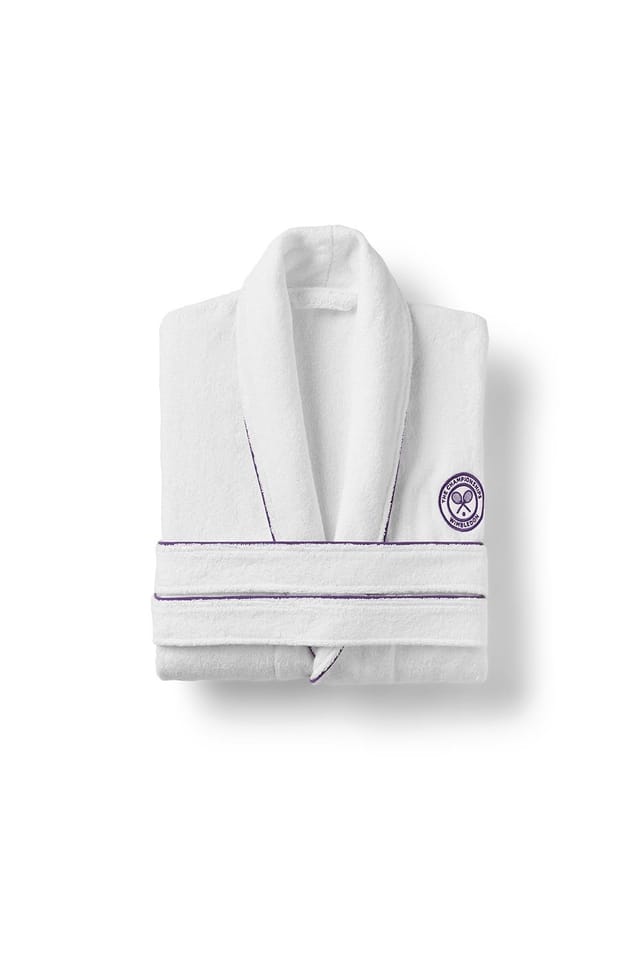 Christy CHRISTY Women's 'Wimbledon' Baseline Robe in Purple - 2