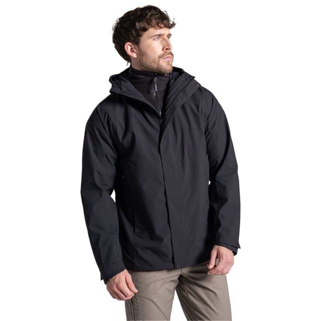 Craghoppers Craghoppers Men's Basecamp 3 in 1 Jacket in Black - 3