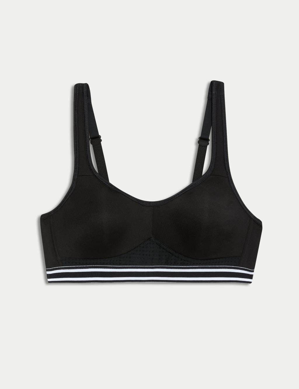 Marks & Spencer M&S Ultimate Support Non Wired Sports First Bra AA-D Black Mix