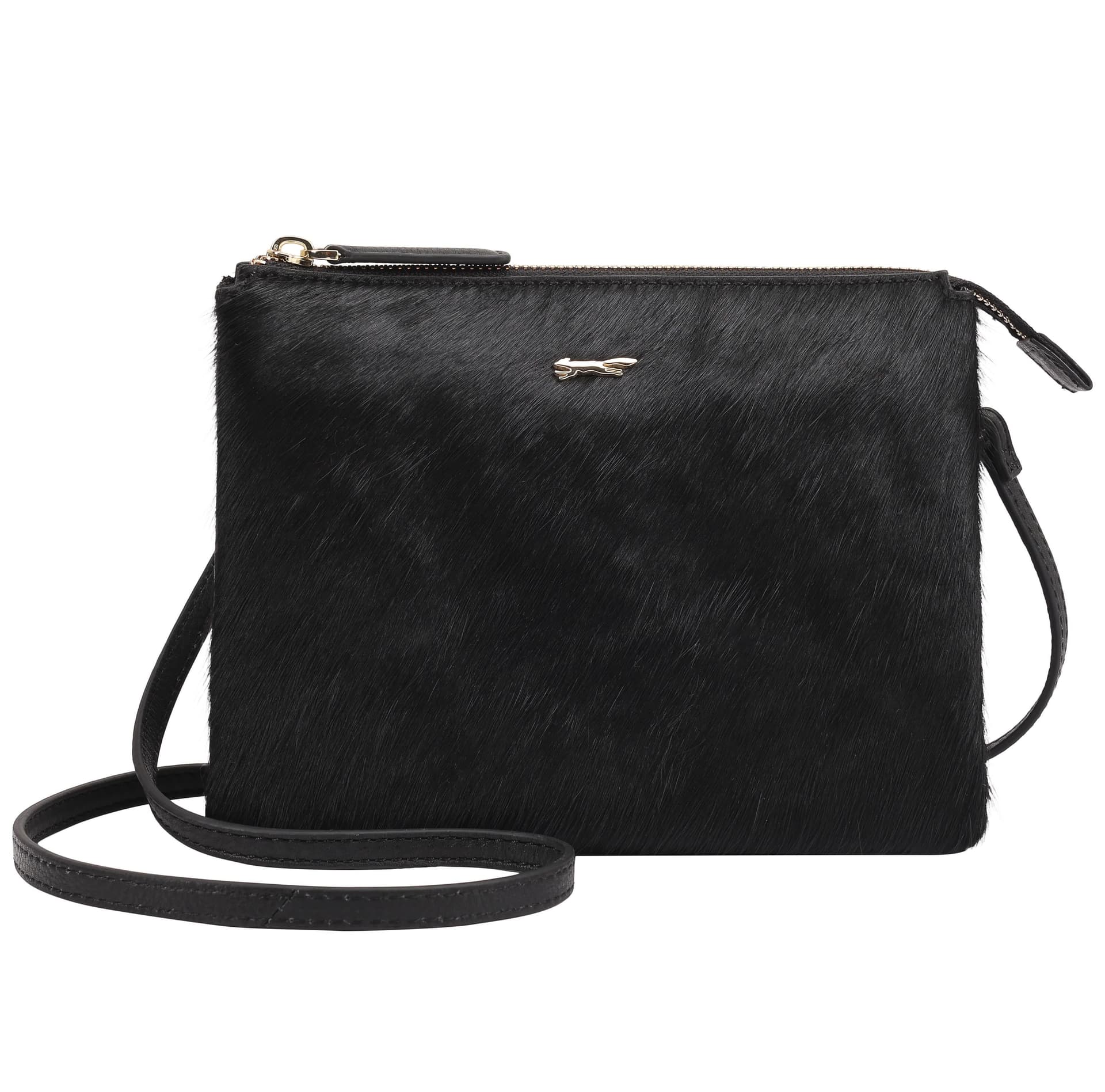 Paul Costelloe Paul Costelloe Black Leather Crossbody Bag