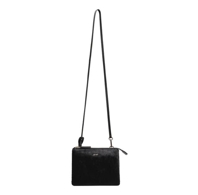 Paul Costelloe Paul Costelloe Women's Simone Leather Cross Body Bag in Black - 2
