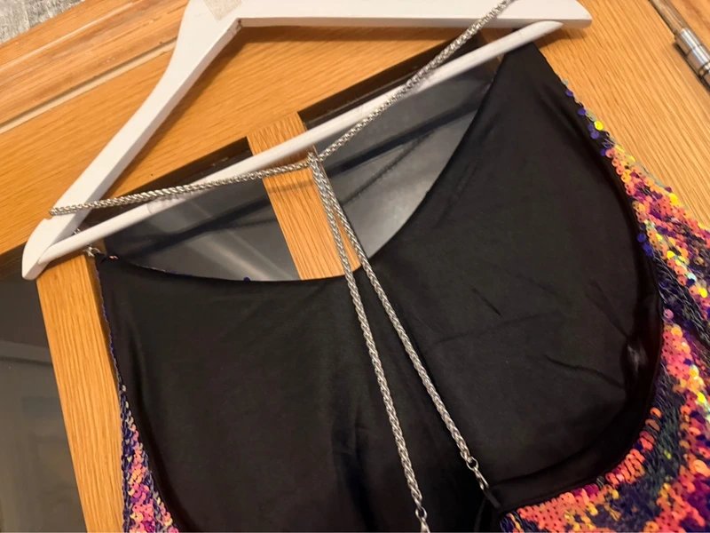 New Look Gorgeous sequin iridescent New Look cami top - 1