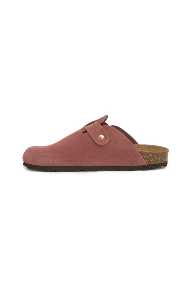 Celtic & Co Celtic & Co Women's Stud Strap Clog in Dusty Pink - 3
