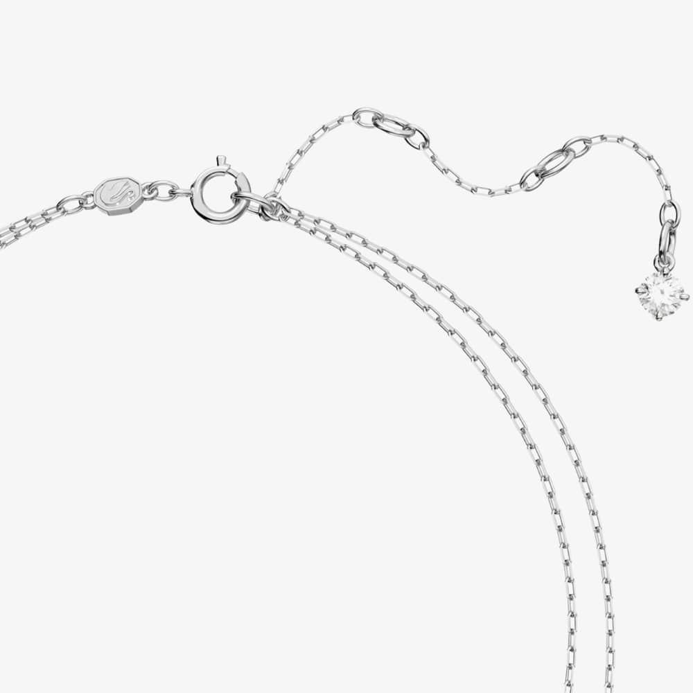 Swarovski Swarovski Women's Millenia Octagon Layered Necklace 5640557 in Silver - 3