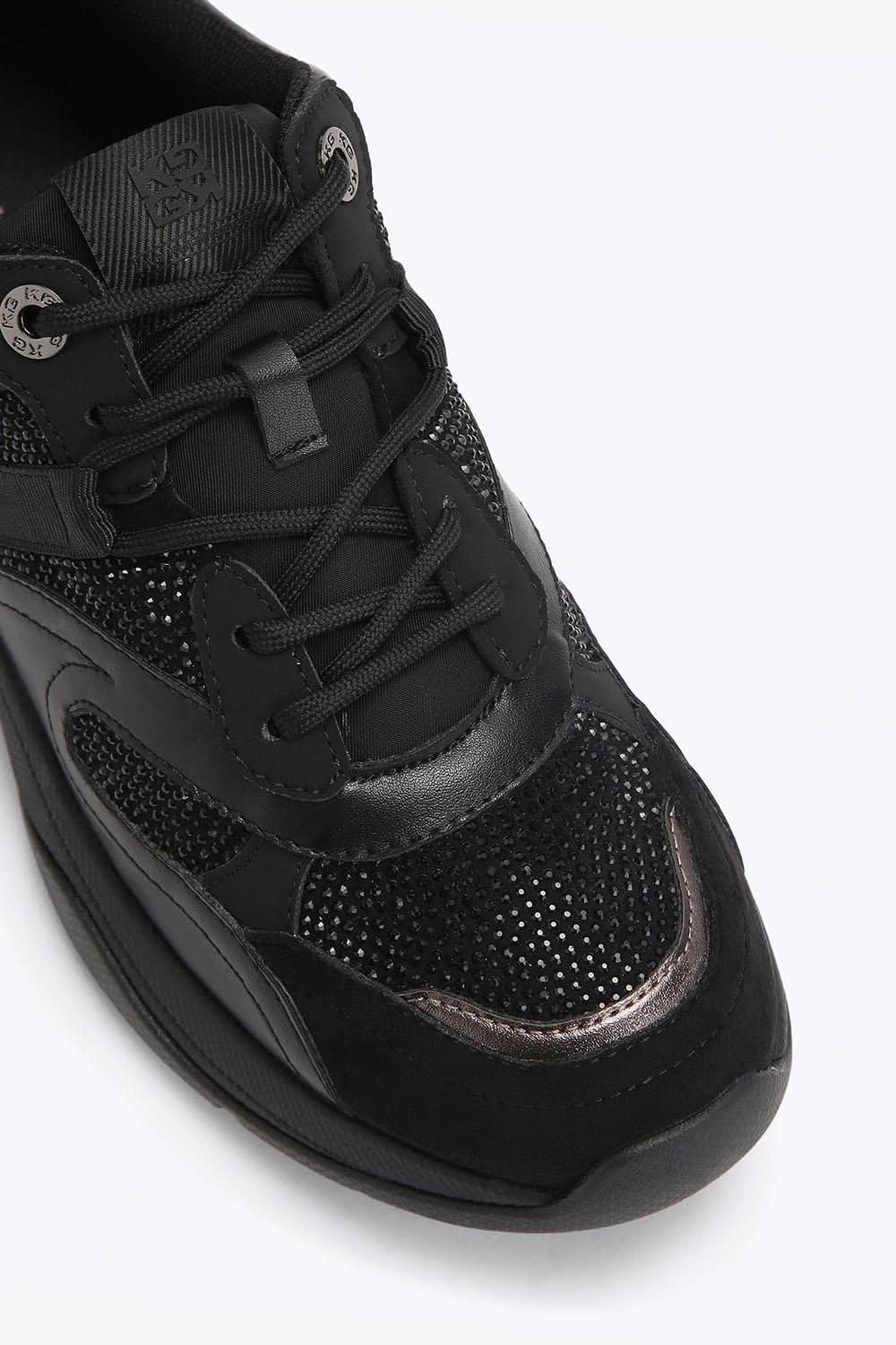 KG Kurt Geiger KG Kurt Geiger Women's 'Louisiana' Trainers in Black - 4