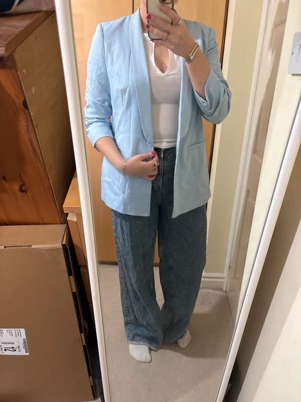 ASOS Design Blue blazer