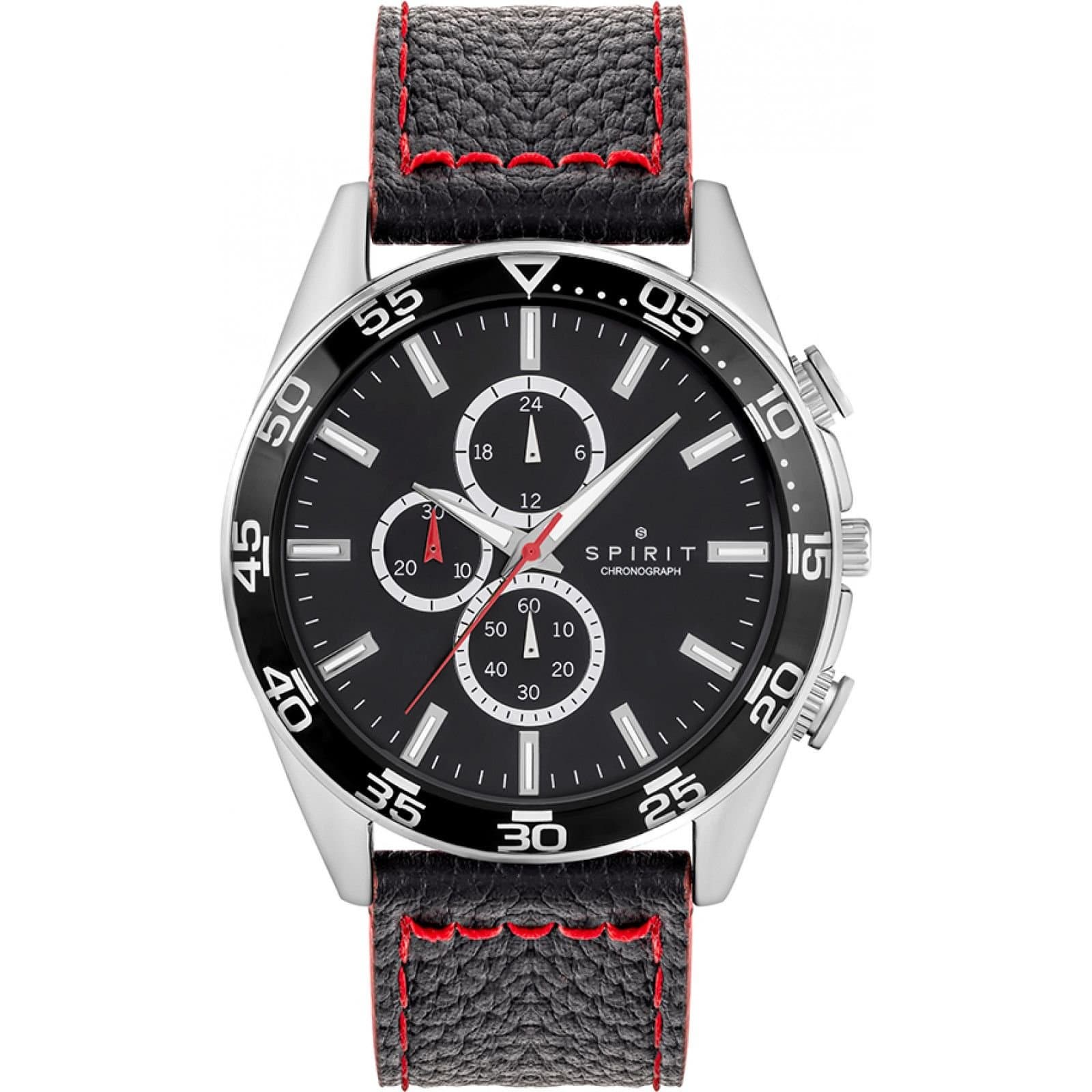 Spirit Spirit Men's SP1017 46mm Quartz Watch in Black