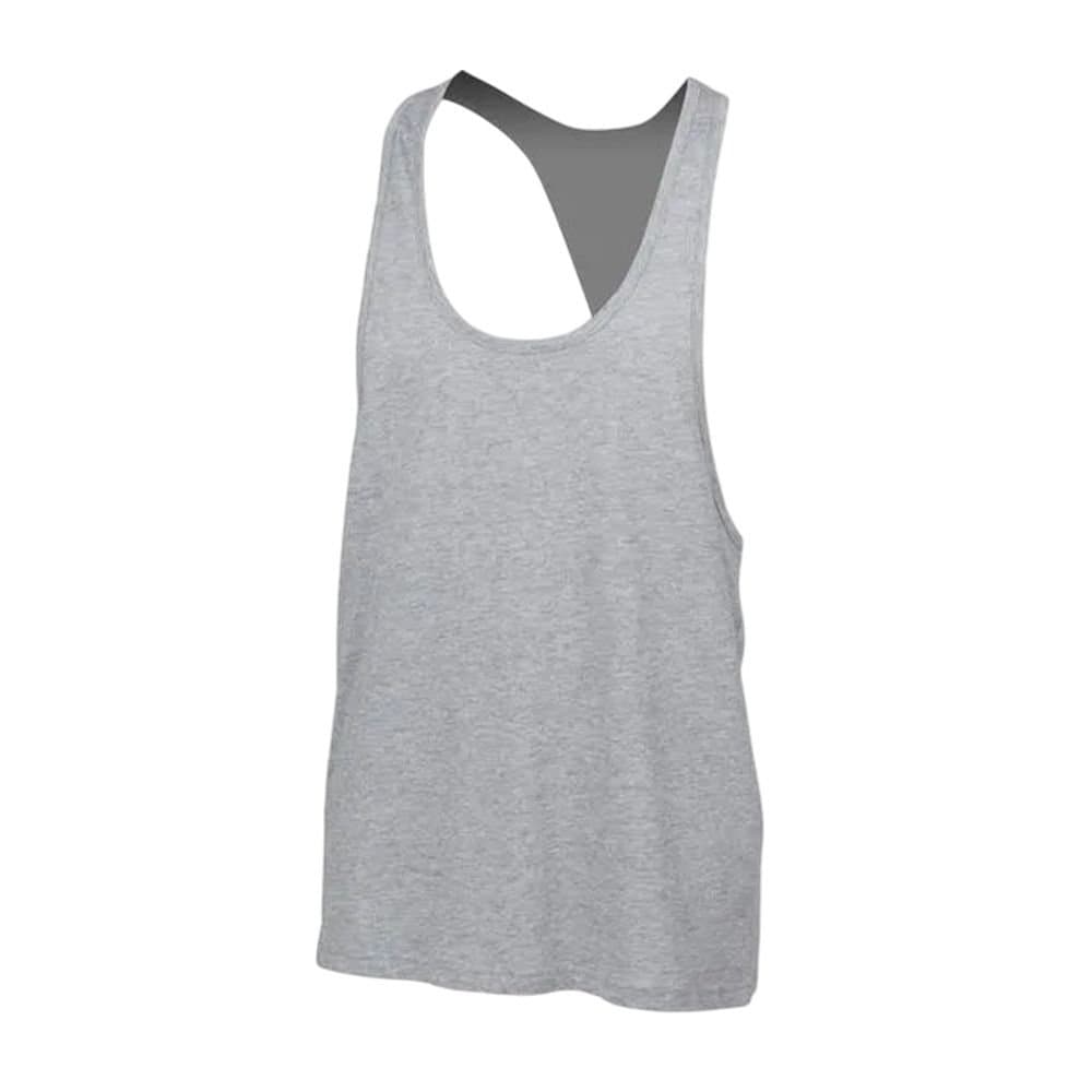 SF Men SF Men Men's Muscle Sleeveless Vest Top in Grey