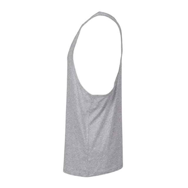 SF Men SF Men Men's Muscle Sleeveless Vest Top in Grey - 3