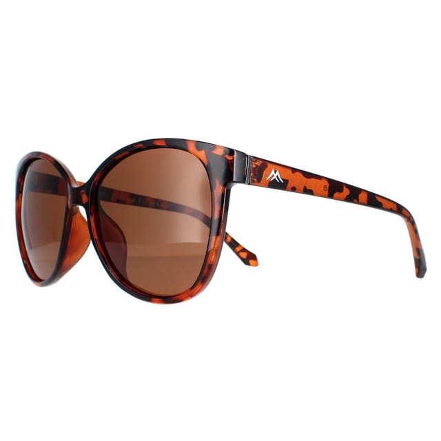 montana montana Women's Round Unisex Black Smoke Polarized MP20 in Brown - 2