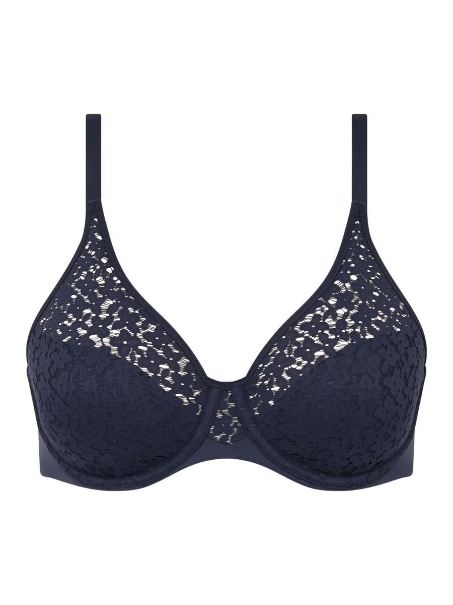 Chantelle Chantelle Women's Easy Feel Norah Covering Moulded Bra in Blue - 4