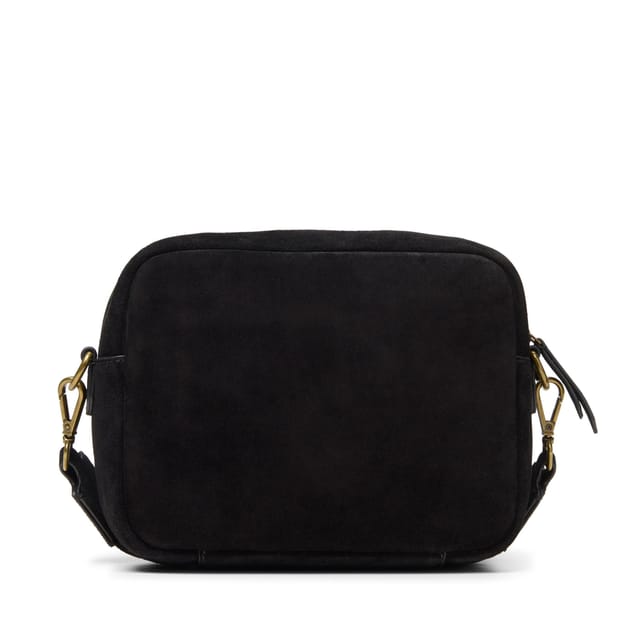 Clarks Clarks Women's Kierra Strap Black Suede Cross Body Bag - 2