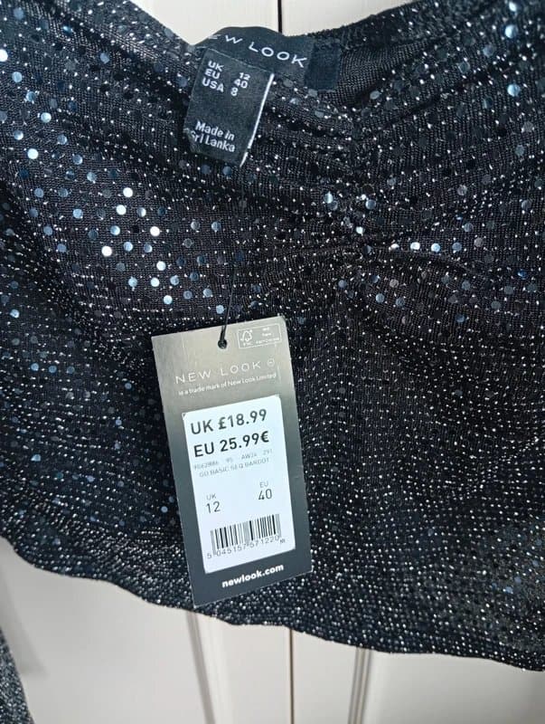 New Look Sequin Long Sleeved Top