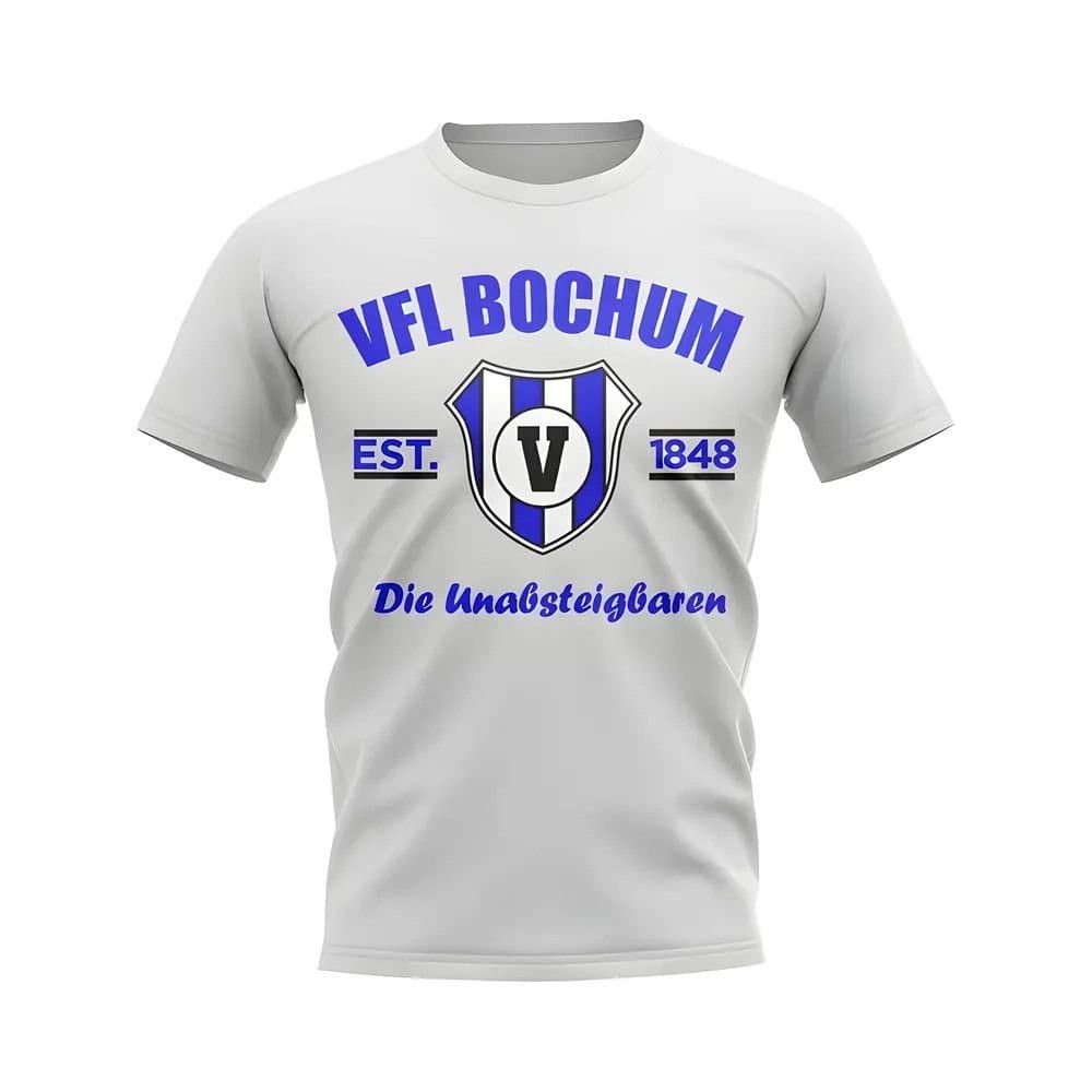 VFL Bochum VFL Bochum Men's Mens Established Football T-Shirt in White