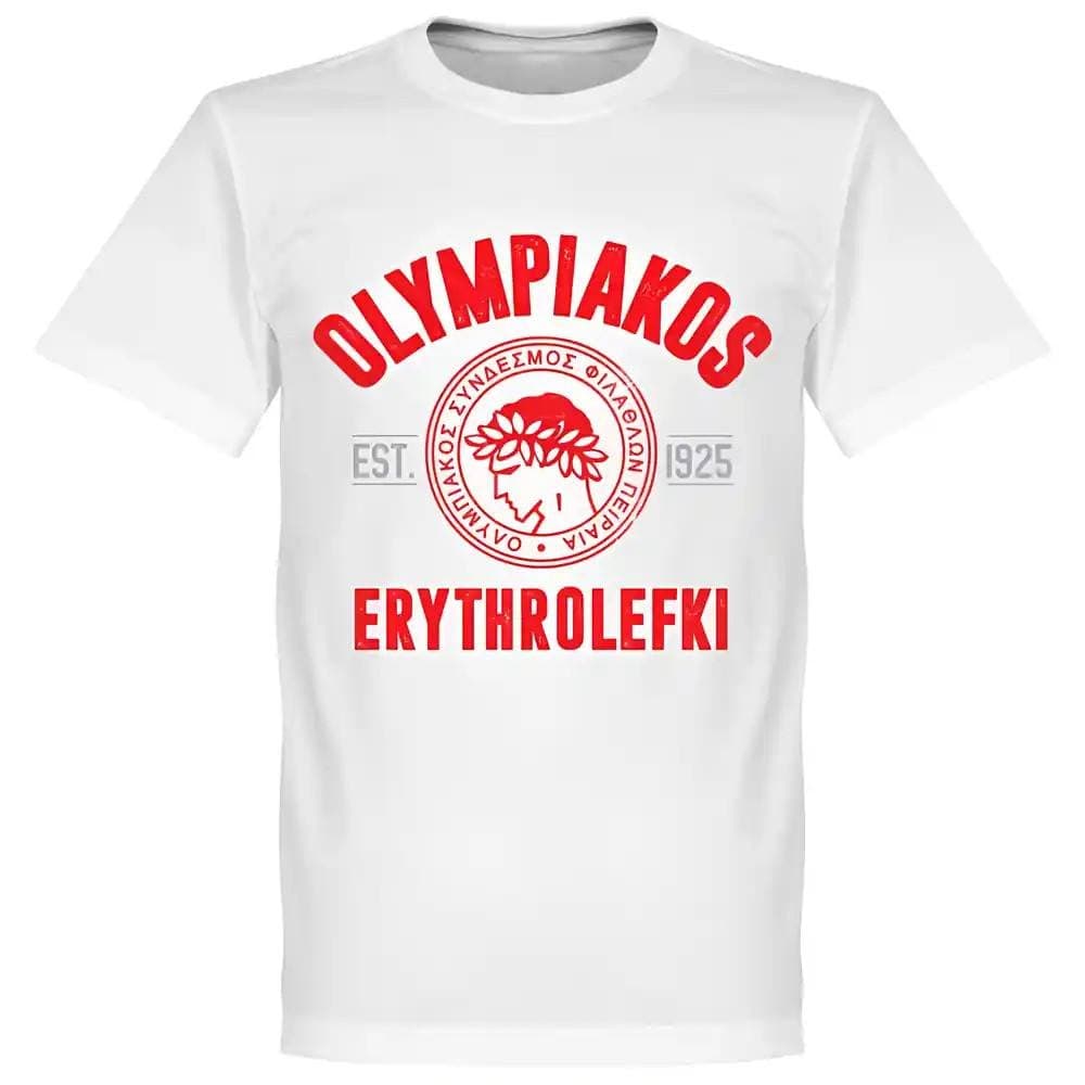 Olympiakos Olympiakos Men's Established T-Shirt in White