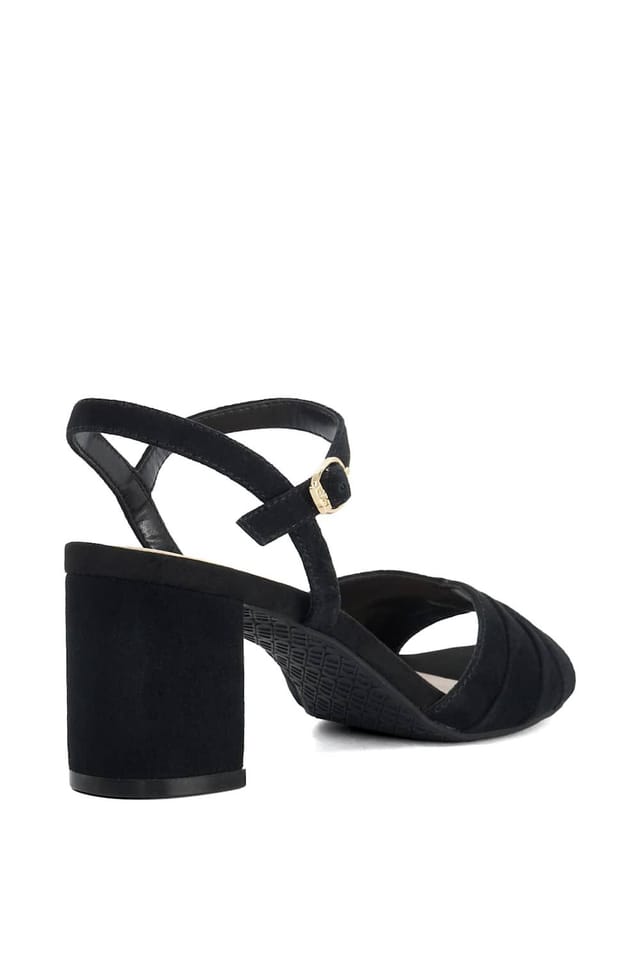 Dune London Dune London Women's 'Mallorca' Suede Sandals in Black - 3