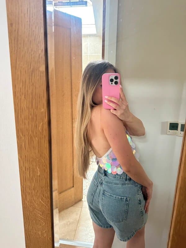 ASOS ASOS holographic bodysuit