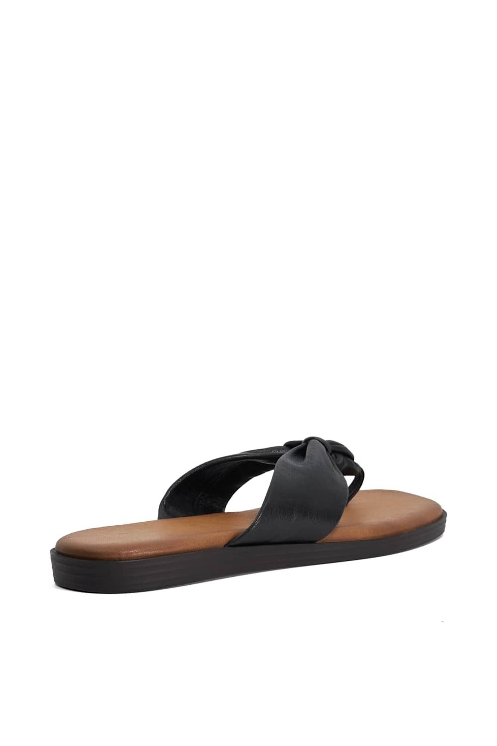 Dune London Dune London Women's 'Looks' Leather Sandals in Black - 3