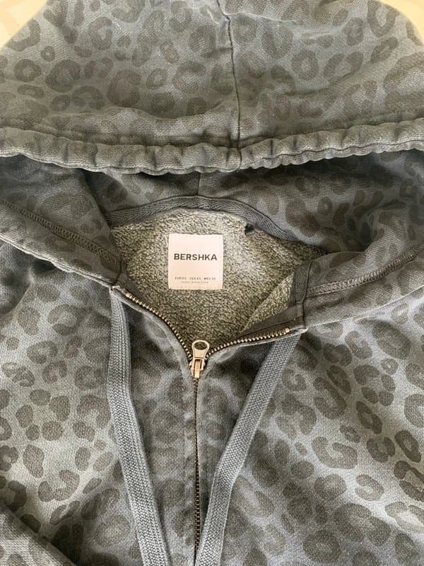 Bershka Unisex Bershka Leopard Print Tracksuit