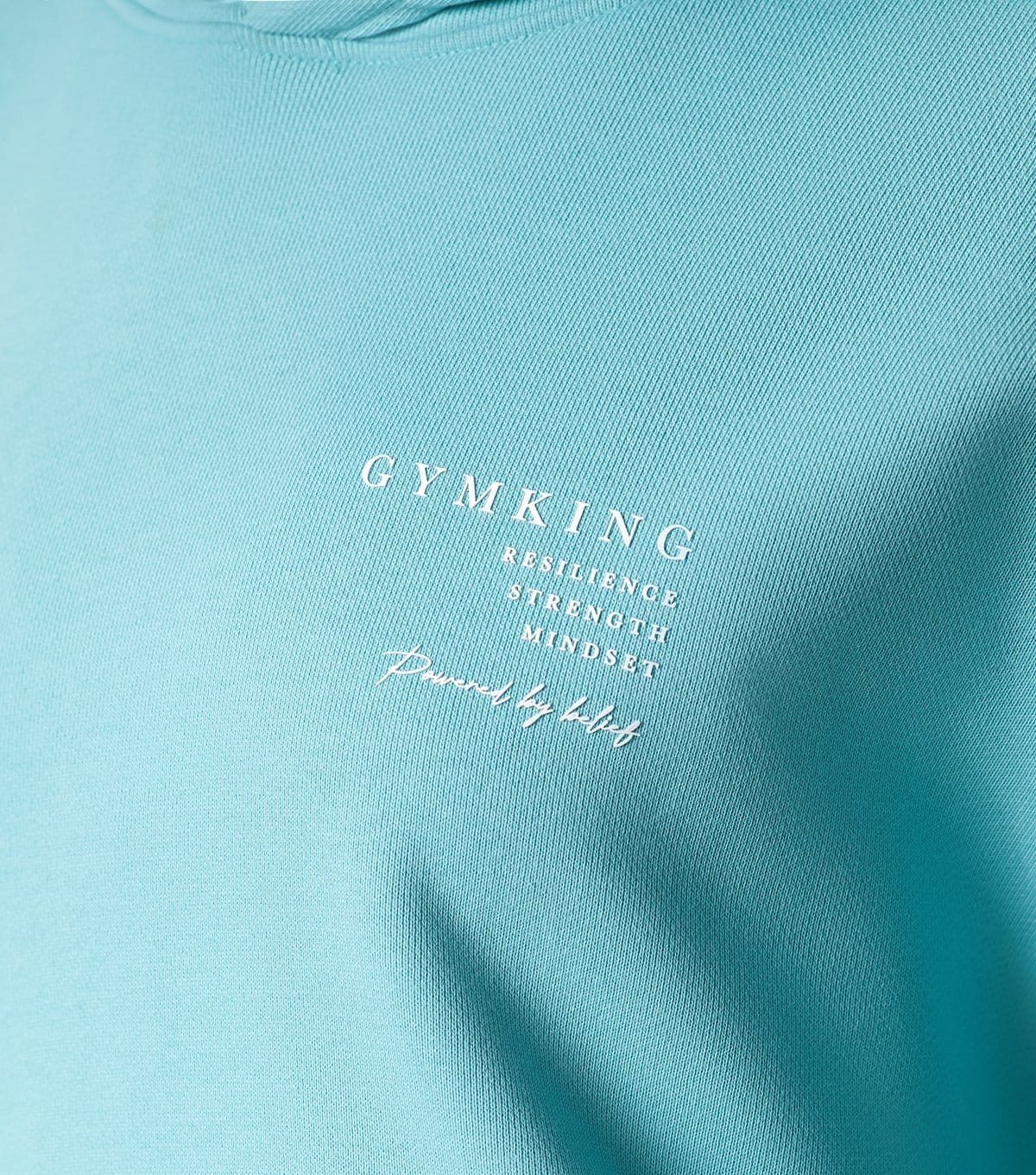 Gym King Women's Define Aqua Logo Print Hoodie Gym King New Look - 4