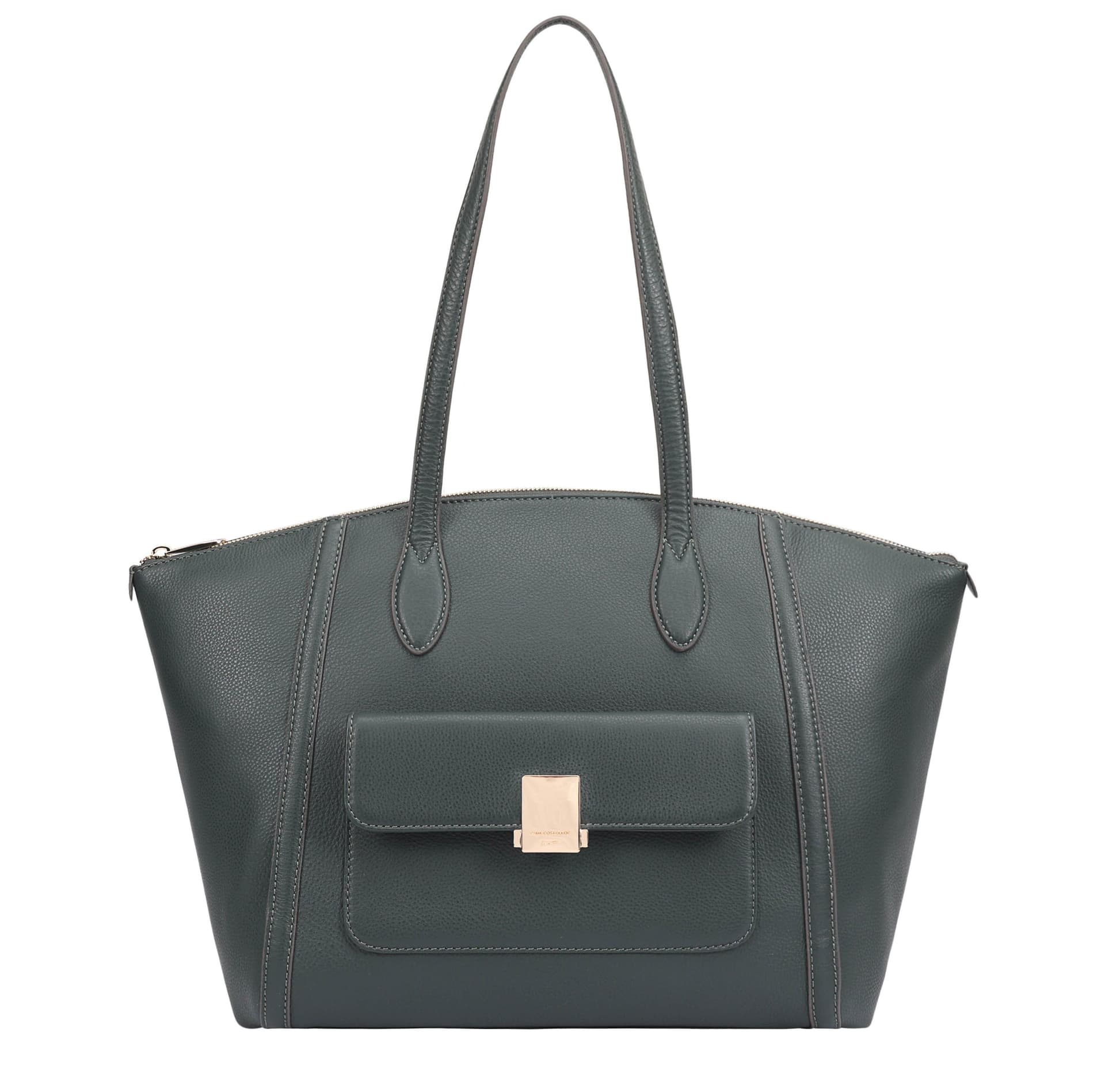 Paul Costelloe Paul Costelloe Women's Shiriya Leather Shoulder Bag in Green
