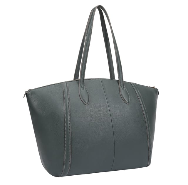 Paul Costelloe Paul Costelloe Women's Shiriya Leather Shoulder Bag in Green - 2