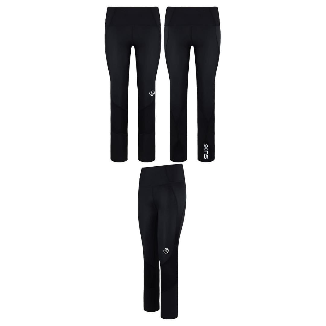Skins Skins Women's Series-3 Stretch Black Leggings - 4