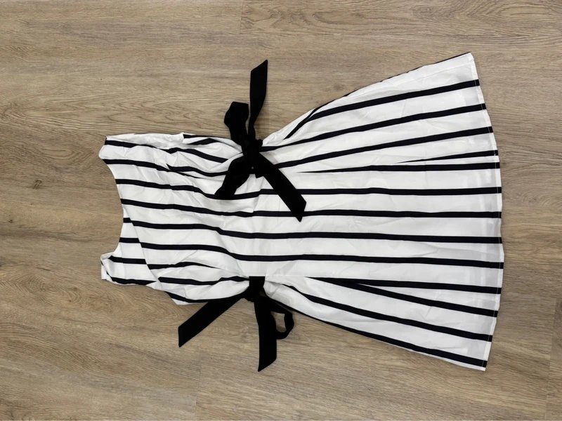 Commense Commense Black & White Striped Mini Dress – Size XS – New with Tags - 1